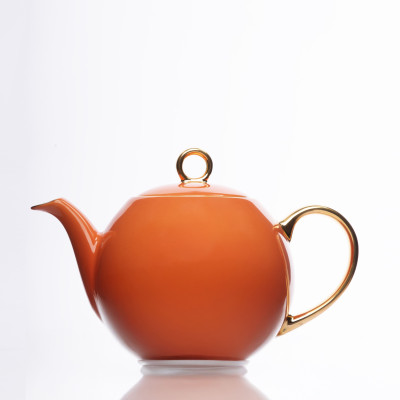 Service à thé en porcelaine avec théière – 9 pièces