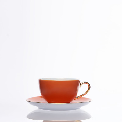 Service à thé en porcelaine avec théière – 9 pièces