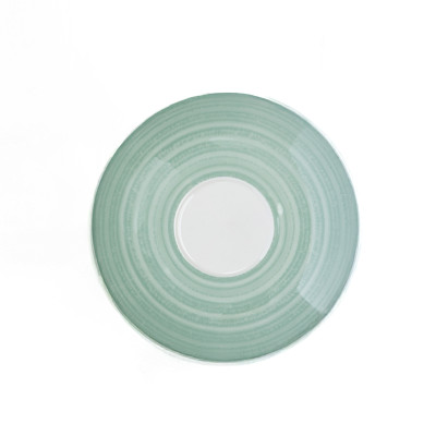 Tasse à café EVERGREEN PETALS avec soucoupe