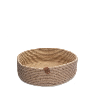 Panier de Rangement Rond en corde tressée 25 cm