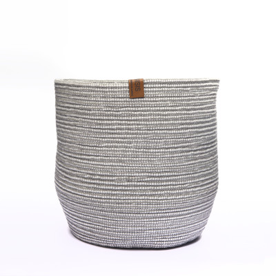 Panier de rangement tressé  – Fibre textile