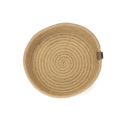 Panier de Rangement Rond en corde tressée 25 cm