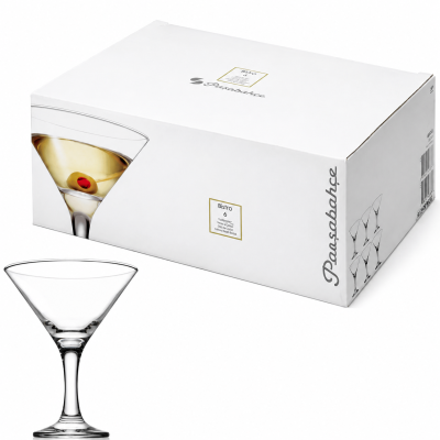 Coffret 6 verres à cocktail Bistro Pasabahce - 190 ml