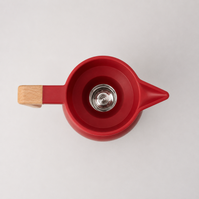 Thermos isotherme à poignée bois