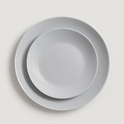 Assiette plate LUMINARC Diwali light bleu  – 25 cm