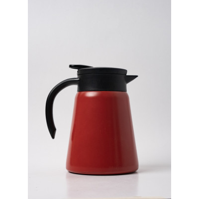 Thermos isotherme rouge avec couvercle noir – 800 ml