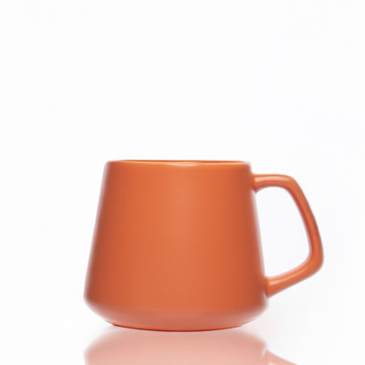 Mug en céramique orange mat 300 ml | Caverna Tunisie