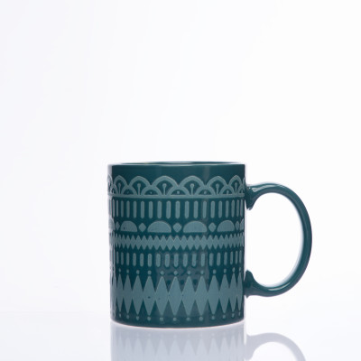 Mug Céramique Relief Ethnique