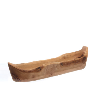 Panier à pain artisanal - bois d'olivier- 25 cm