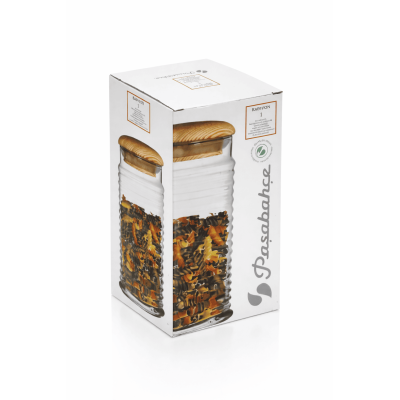 Boite couvercle en bois - 1500 ml